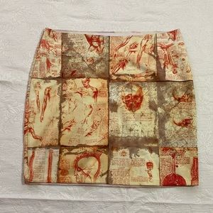 Anatomy Mini Skirt ♻️